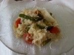 Risotto mit gr&uuml;nem Spargel - leichtes Fr&uuml;hlingsgericht
