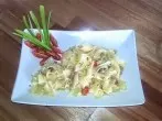 Pasta mit Heringsfilet