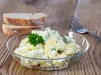 Kartoffelsalat mit selbst gemachter Mayonnaise