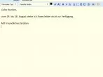 E-Mail-Abwesenheitsassistenten mit Bedacht einrichten