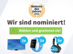 NOCH BIS 13.11. abstimmen! Website des Jahres 2015