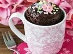 Schokoladen-Tassenkuchen aus der Mikrowelle