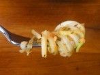 Zucchinispaghetti mit Rosmarin-Mandel-Butter