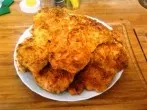 Putenschnitzel panieren