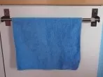 Handtuch rutscht nicht von der Handtuchstange