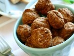 Leckere <strong>glutenfreie</strong> Mini Meatballs / Fleischbällchen / Frikadellen