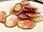 Leckere knusprige <strong>Zucchini Chips</strong>