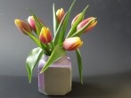 Tutorial: Kleine <strong>Vase</strong> basteln mit Gips und Glaskonserve
