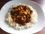 Chili con Carne mit Bohnen und <strong>Mais</strong>