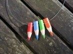 Upcycling: Schmuck aus <strong>Buntstiftresten</strong>