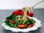 <strong>Spaghetti</strong> mit Tomaten und Rucola
