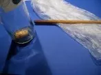 Korken aus einer Flasche entfernen