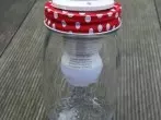 Upcycling: Lampe aus Marmeladenglas