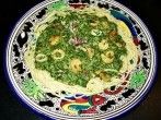 Meeresfr&uuml;chte mit Spinat auf <strong>Spaghetti</strong>