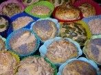 Schnelle Brötchen aus Backpulver-Hefe-Teig in der Muffinform