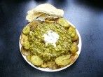Indisches Dal (Dhal, Daal) mit Kochbananen und Kokosmilch