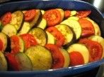 Auberginen-Zucchini-Auflauf nach Moussaka-Art