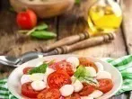 Tomate-Mozzarella-Teller