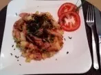 Saarländische Lyonerpfanne