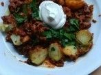 Chili con Carne mit <strong>Rosenkohl</strong>