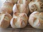 Superleckere Weizenbrötchen mit Übernachtgare