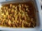 Apfel-Putenfleisch-Auflauf