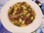 Bohneneintopf mit Äpfeln