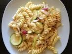 Mediterrane Fusilli mit Meeresfrüchten