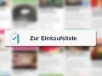 Neue Funktion: Rezept-Zutaten als Einkaufsliste speichern