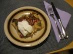 Lauch-Schinken-Blechkuchen mit Kartoffelteig
