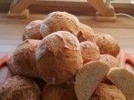 Weizenbr&ouml;tchen mit &Uuml;bernachtgare