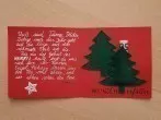 Weihnachtliche Wunsch-Erfüller-Karte