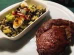 Entrecote aus dem Beefer und Spezialkartoffelsalat