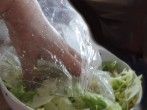 Praktische Hilfe für die Zubereitung von Salaten