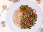 W&uuml;rzige Asia-Rindfleisch-Pfanne
