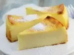 Käsekuchen ohne Boden mit Puddingpulver backen