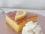 Leckerer saftiger Zitronenkuchen vom Blech