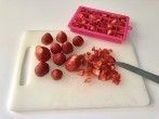 <strong>Erdbeeren</strong> in kleinen Portionen einfrieren