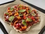 Die schnellste Pizza der Welt: Haferflocken-Pizza