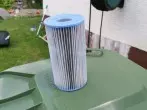 Poolfilter - endlich wieder weiß und sauber