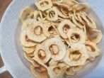 Getrocknete Apfelringe vom Klarapfel