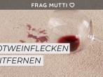 Rotweinflecken <strong>entfernen</strong> mit Sprudel | Frag Mutti TV