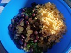 Herbstlicher <strong>Nudelsalat</strong> mit Nüssen und Trauben