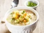 Schnelle Möhren-Senf-Suppe