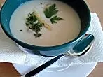 Sahnige Spargelcremesuppe