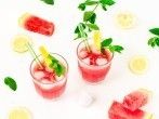 <strong>Wassermelonen</strong>-Limonade ohne Zucker selber machen