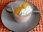 <strong>Orangencreme</strong> mit frischen <strong>Orangen</strong>