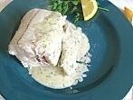 Ged&uuml;nsteter Schellfisch mit Kr&auml;uter-B&eacute;chamel