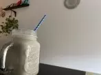 Bananenshake aus selbstgemachtem Kefir - Eiskalte Erfrischung
