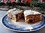 Stollenkuchen vom Blech mit Kartoffeln